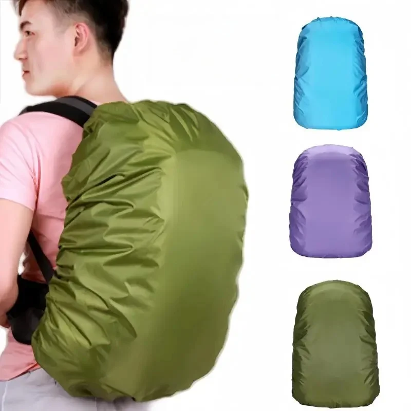 35L waterdichte rugzak regenhoes draagbare verstelbare schoudertas hoes regenhoes beschermen voor buiten kamperen wandelen unisex - afbeelding 2