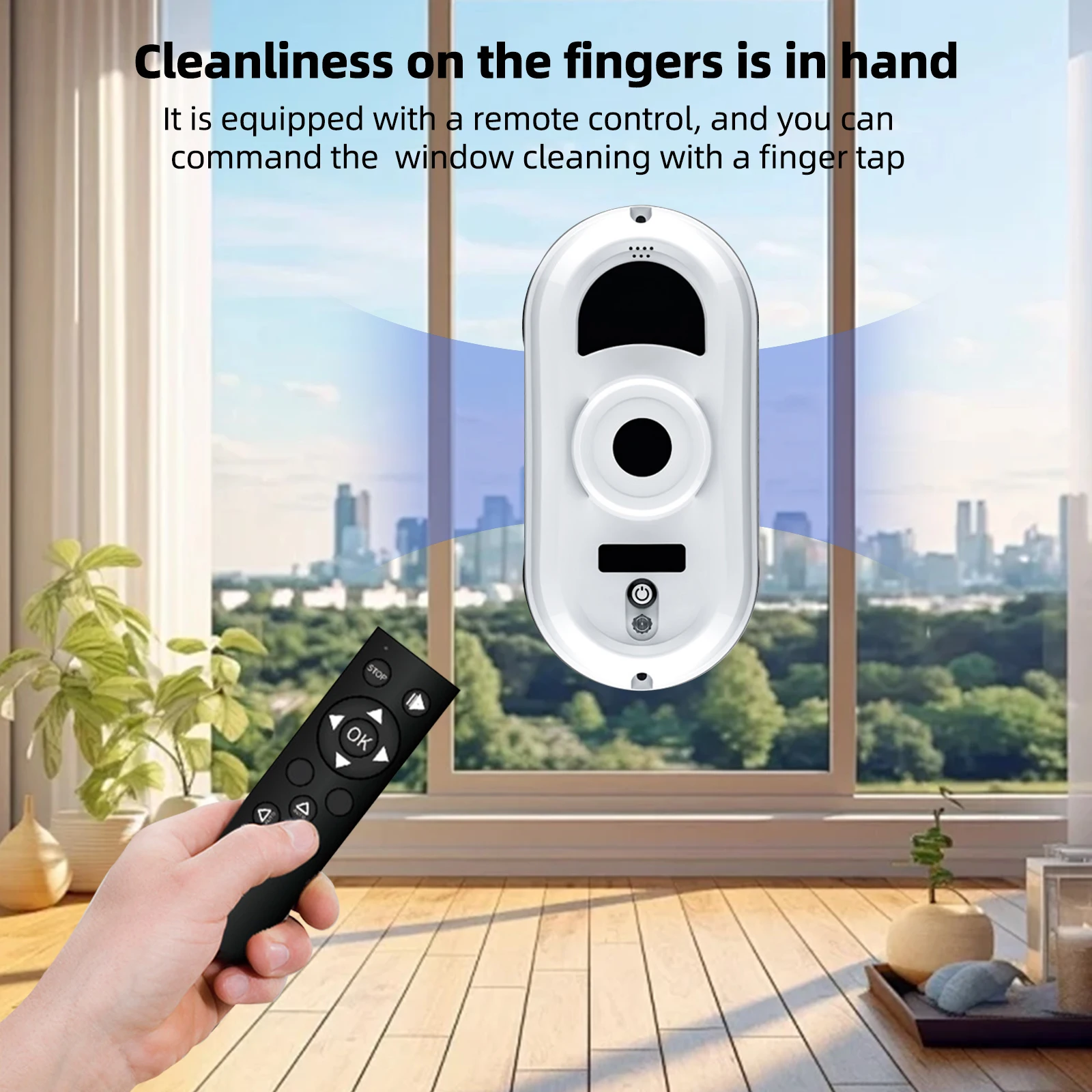 Robot Limpiacristales Inteligente, Máquina Automática Eléctrica Para Lavar Vidrios Con Control Remoto Y Por Aplicación, Limpiador De Ventanas Con Potente Succión Anticaída Para Vidrios De Balcones De Gran Altura, Puertas De Ducha Y Espejos — -73%, 155.47€ Coupon, from 55.62€ – 73% descuento – €55.62