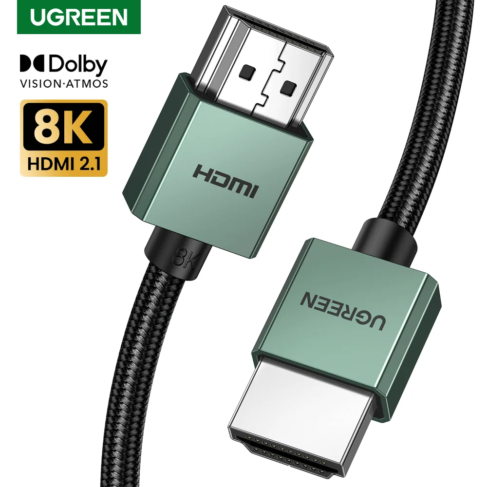 UGREEN HDMI Cable 8K/60Hz — HDCP & 3D, for TV / Xiaomi Box / PC/Laptop 1