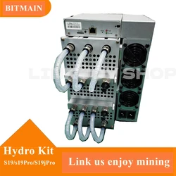 Bitmain Antminer Water Cooling Kit, Overclocking, Atualização, S19 Pro, S19Jpro Hydro