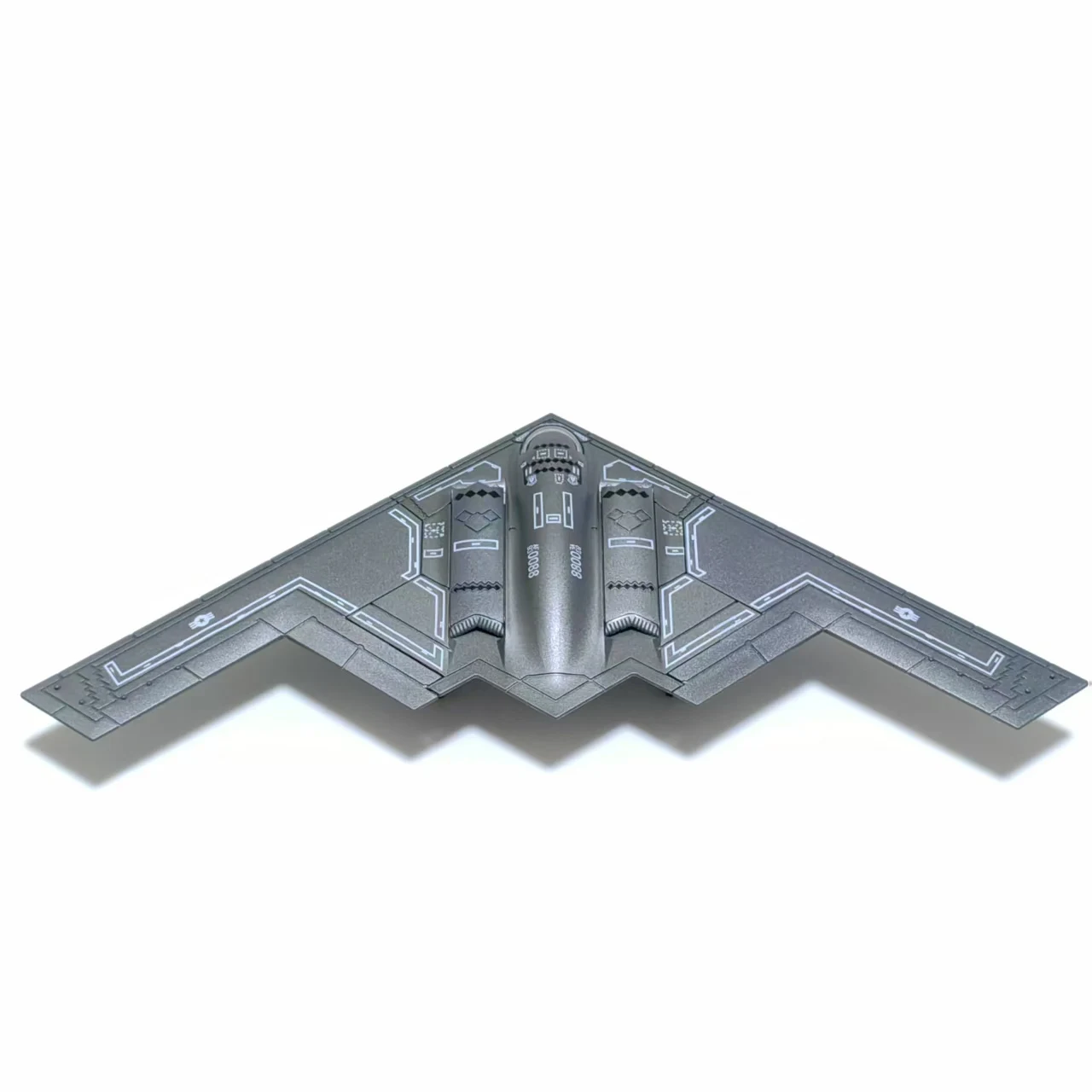 نموذج مقياس بلاستيكي B-2 Spirit 1/200 (بما في ذلك القاعدة) مجموعة ديكورات منزلية هدية إبداعية لعيد الميلاد والجمعة السوداء #3