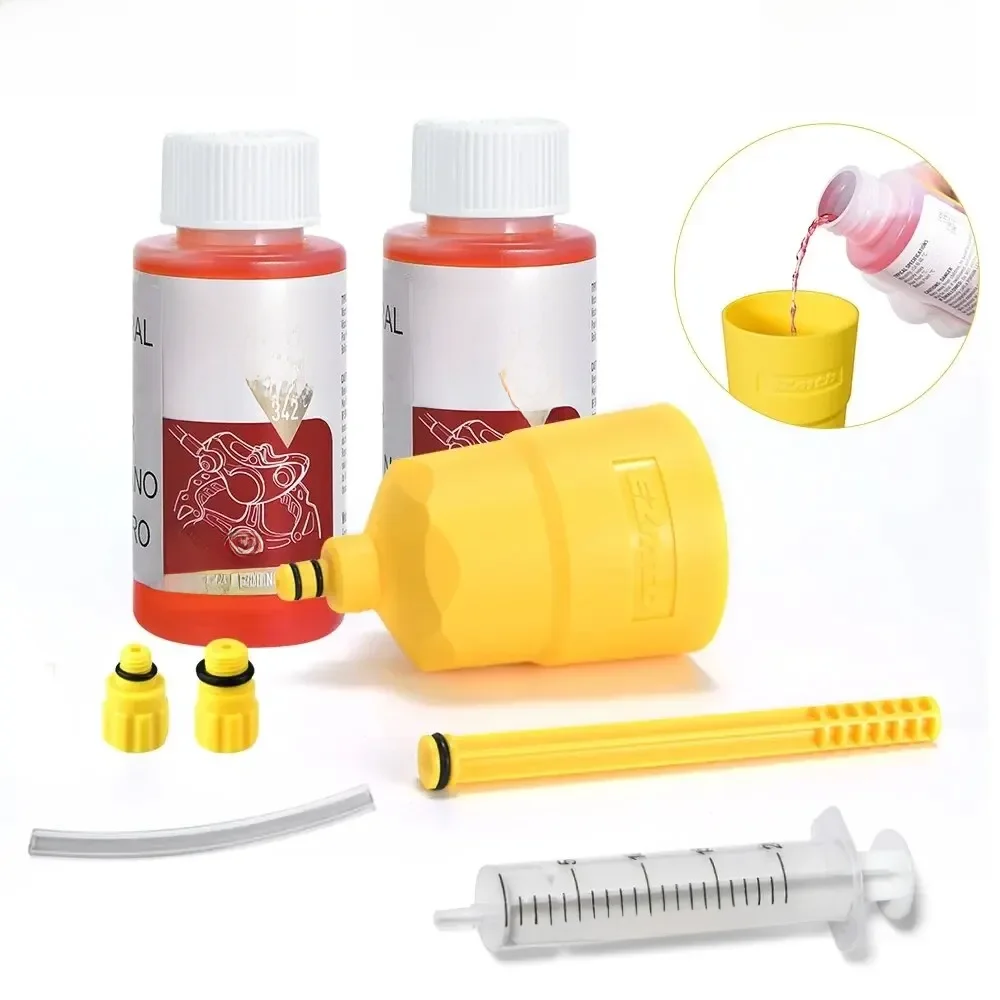 AliExpress ezmtb 60ML Bicycle Brake Oil Bleed Kit Tools For SHIMANO,TEKTRO,Avid,Series MTB Road Bike Brake Repair