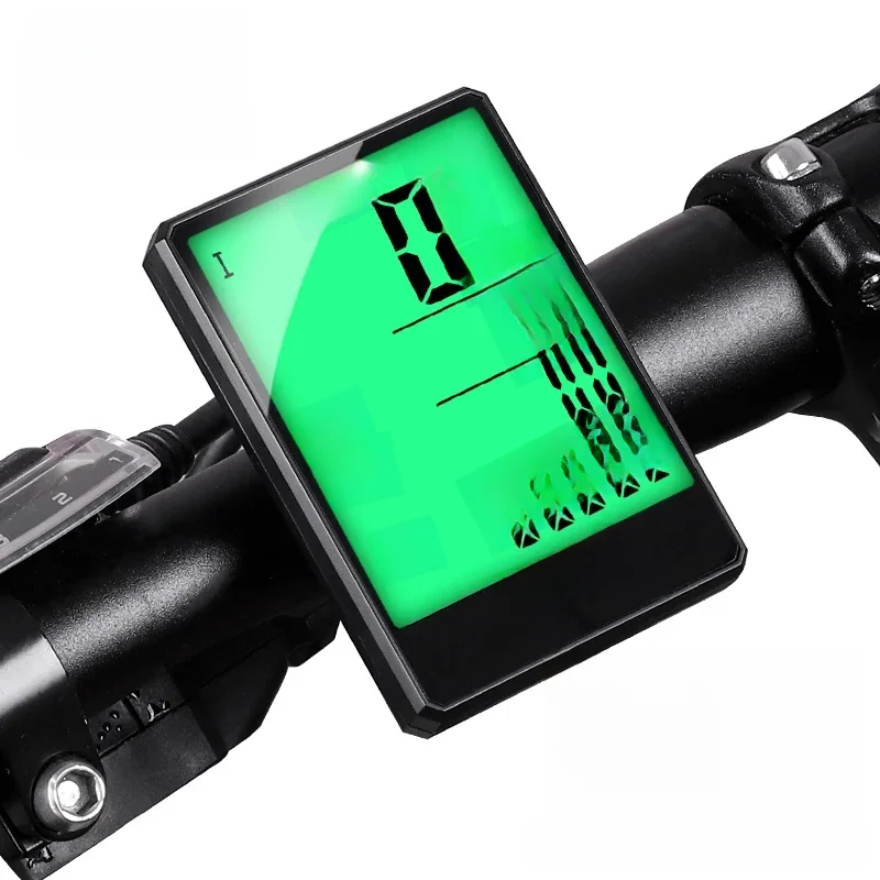 AliExpress West Biking WEST BIKING Cycling Speedometer Digital Large Screen Waterproof LCD Backlight Wireless and Wired