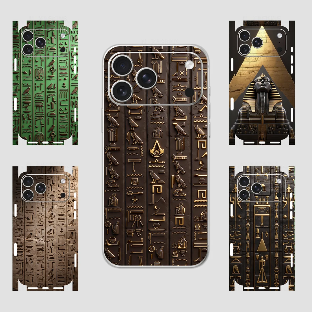 

Nexa Skins Old Egypt Vinyl for iPhone All Model Pro/Pro Max Full Coverage Custom Wrap NE001 Series