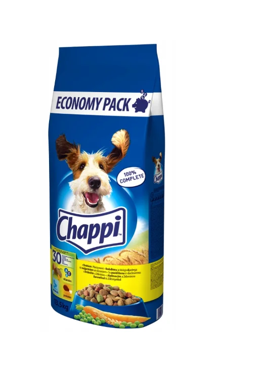 Chappi poultry, vegetables 13.5 kg