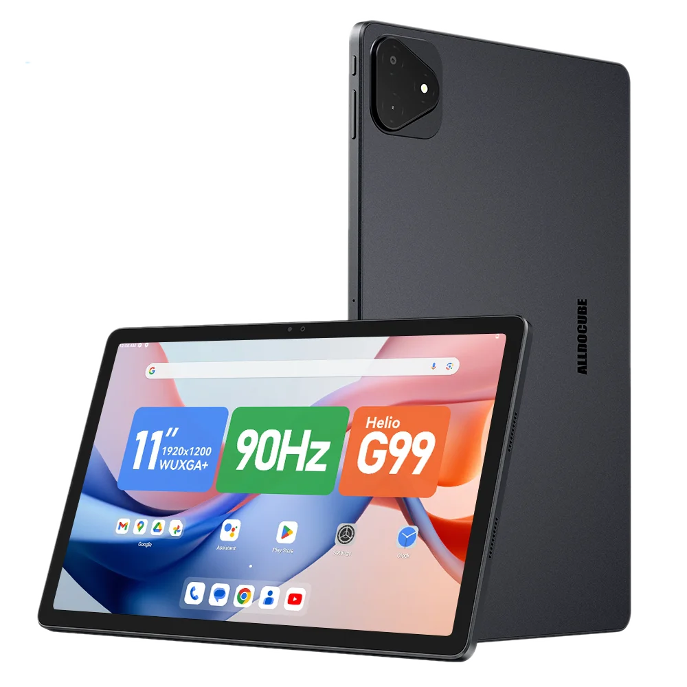 

ALLDOCUBE iPlay 60 Pro 11" 4G LTE Tablet 90Hz Display Helio G99 Octa-Core 4 Speakers Widevine L1 7000mAh 18WPD Android 15 Pads