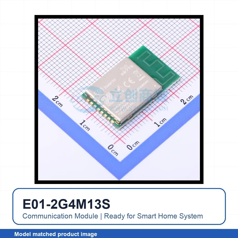 3pcs E01-2G4M13S SMD 23x14mm transceiver GFSK 13dBm RF Wireless Communication Module for Smart Home System