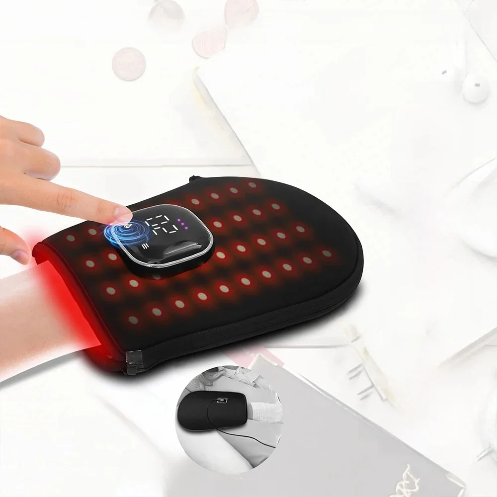 660nm 850nm multifunctionele massage roodlichttherapie handhandschoenen voor handpijnvrijgave - afbeelding 2
