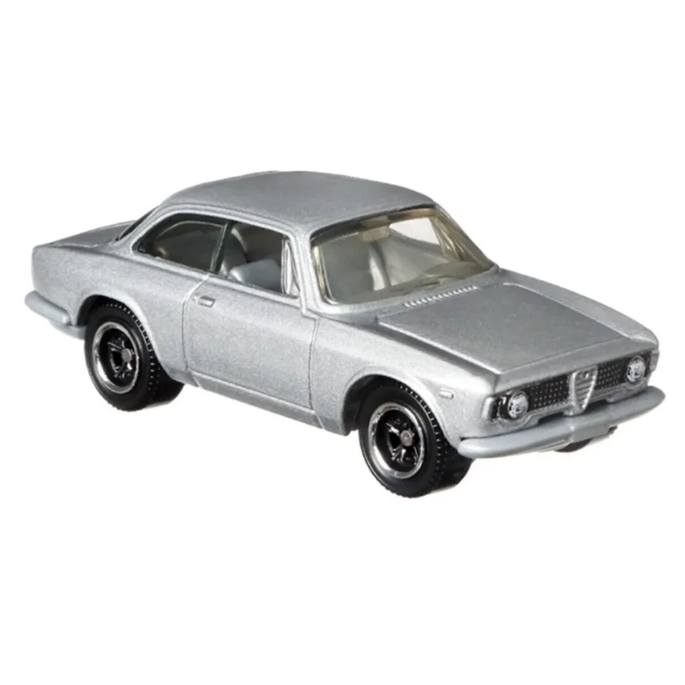 Matchbox 1:64 Best Of Italy Cars '65 Alfa Romeo Giulia Sprint Gta RKT-HFF68 Special Edition Collectible Metal Gray Classic Vehicle Hobby Kids Toy Miniature Model Figure