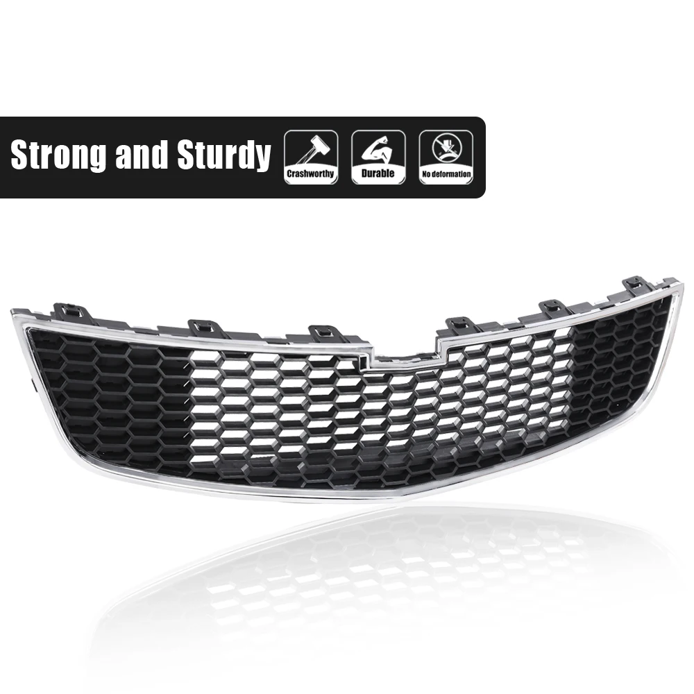 المصد الأمامي السفلي مصبغة متوسطة/سفلى تناسب 2011-2014 شيفروليه كروز جديد متين مقاوم للماء مقاوم للثلج والغبار ومضاد للأشعة فوق البنفسجية #3