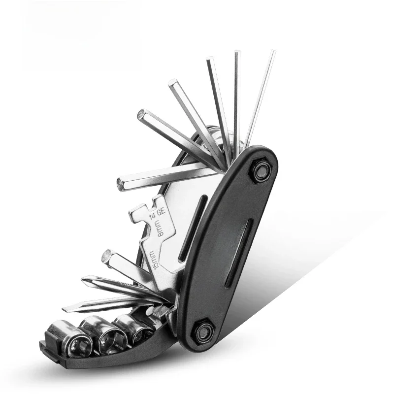 AliExpress ROCKBROS 16 in 1 Bike Bicycle Multi Repair Tool Set Kit Hex Spoke Cycle Screwdriver Tool Wrench Mountain Cycle Tool Sets Black