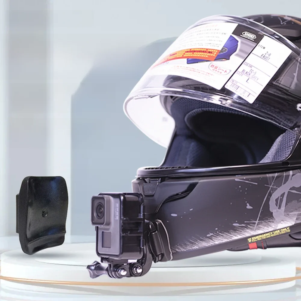 Uchwyt na kamerę Camsteer do kasków SHOEI X14 AGV K1 Arai RX7V HJC, personalizowany uchwyt na kask z ABS, kompatybilny z GoPro 13 12 11 10 Insta360 Ace Pro DJI Camera — zdjęcie produktu 7