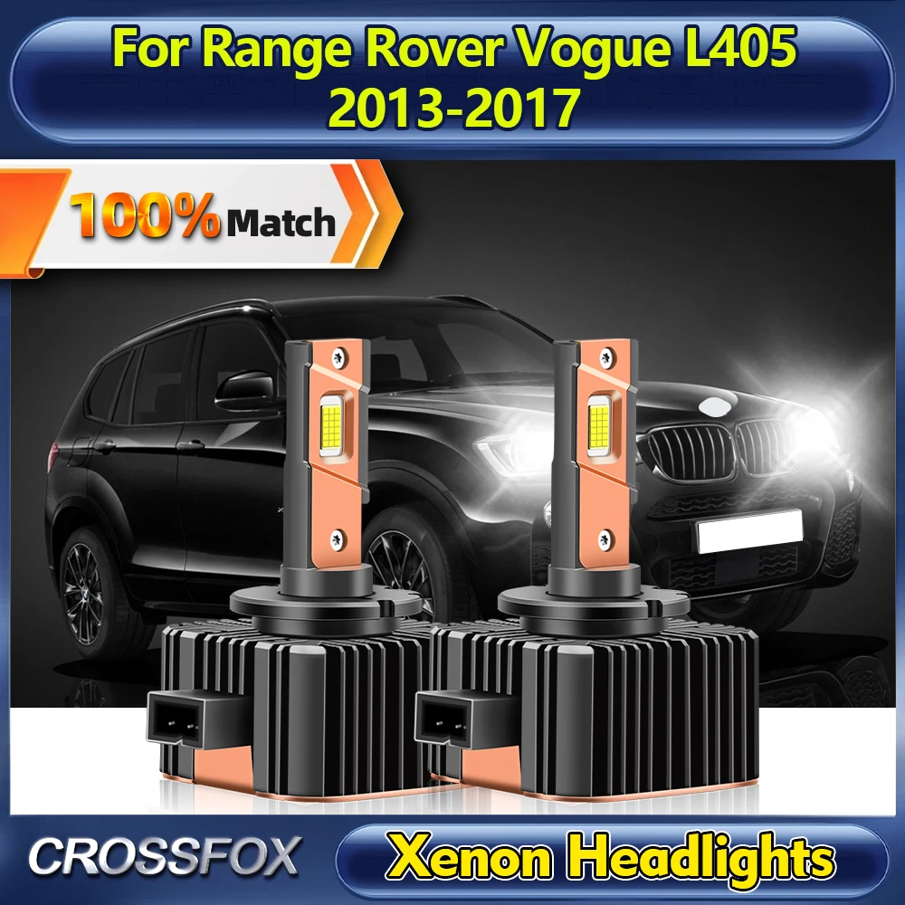 

120W LED Car Headlight Bulbs 30000LM Canbus No Error HID Xenon Lights 12V For Range Rover Vogue L405 2013 2014 2015 2016 2017