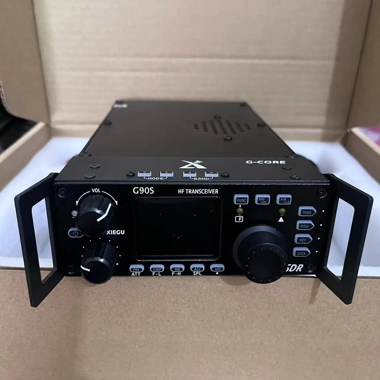 XIEGU/Xiegu G90S/G90N SDR Portable Backpack 20W Shortwave Radio Panel Separation Built-in Sky Tune