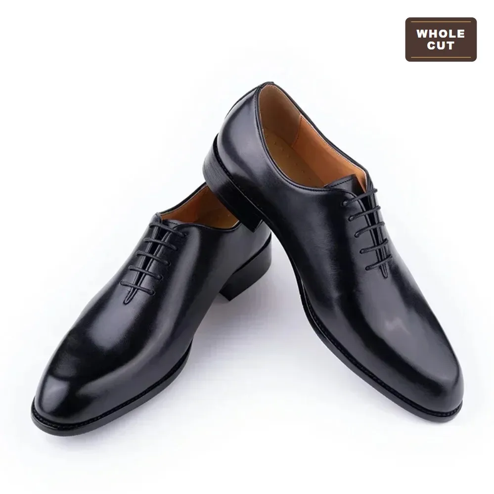 Sapatos Oxford de Couro Masculinos para Casamento com Cadarço |   Sapatos Masculinos |   Sapatos Masculinos |   Sapatos Masculinos de Couro Legítimo