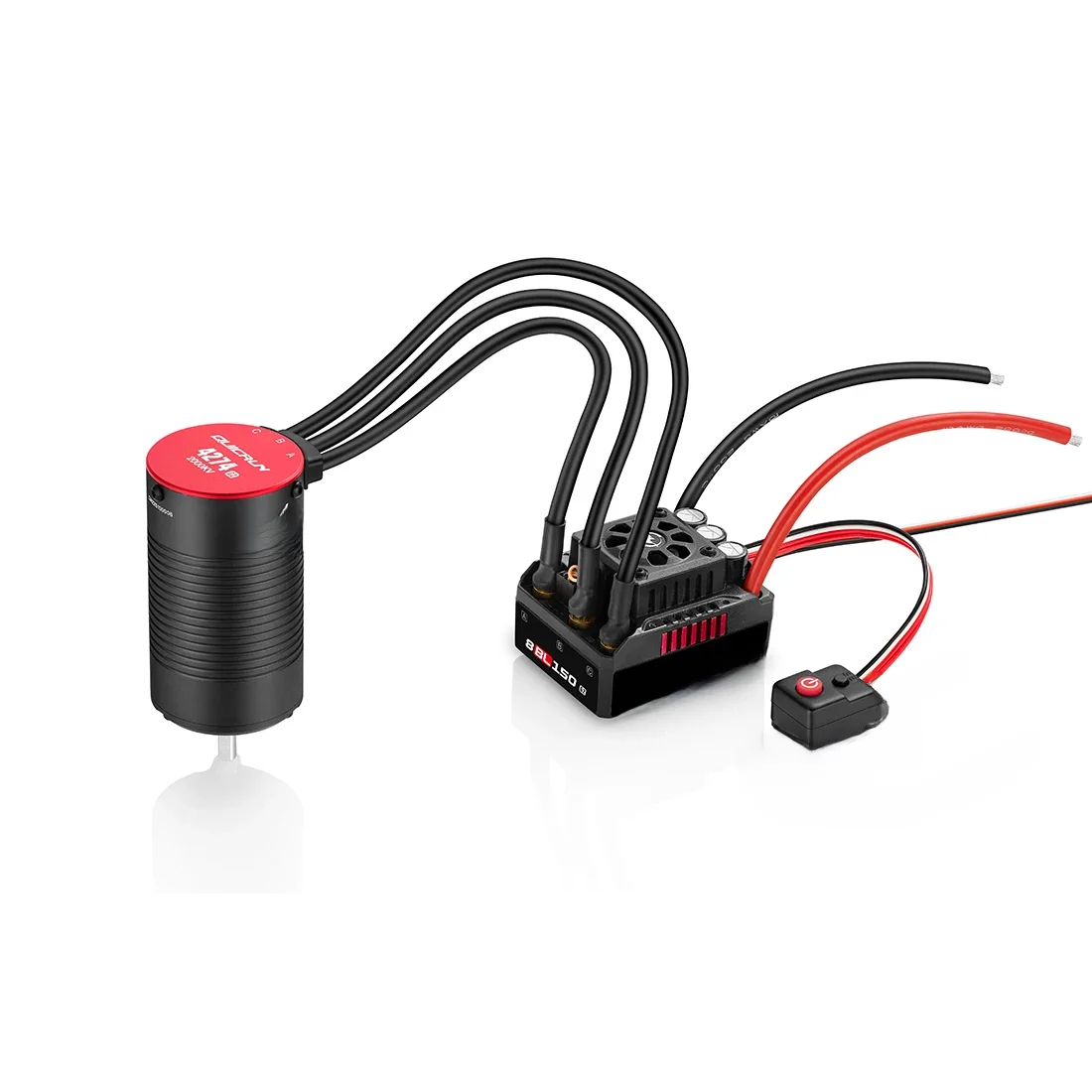 Hobbywing QuicRun 150A G2 ESC en 4274/4268 borstelloze motor voor 1:8 RC afstandsbediening upgrade accessoires - afbeelding 2