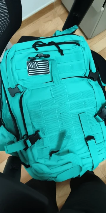 Sac à Dos Tactique MOLLE 25L/50L – Nylon Imperméable, Compatible Laptop | Randonnée, Chasse, Camping