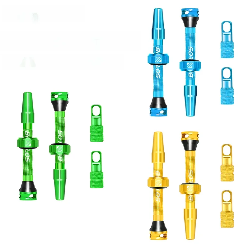 AliExpress BUCKLOS MTB Tubeless Valve Presta Bike Tire Nipples Aluminum Alloy Carbon Bicycle Wheel Rim Tubeless Tire Valves 40MM 44MM 60MM