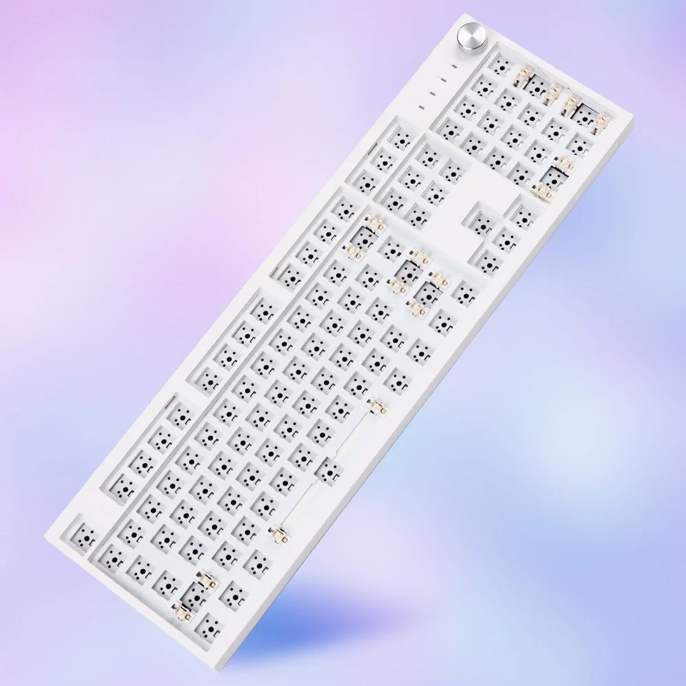 لوحة مفاتيح ميكانيكية Monstar ، عارية ، أدوات ذاتية الصنع لاسلكية ، مبادلة ساخنة ، مشحمة بالكامل