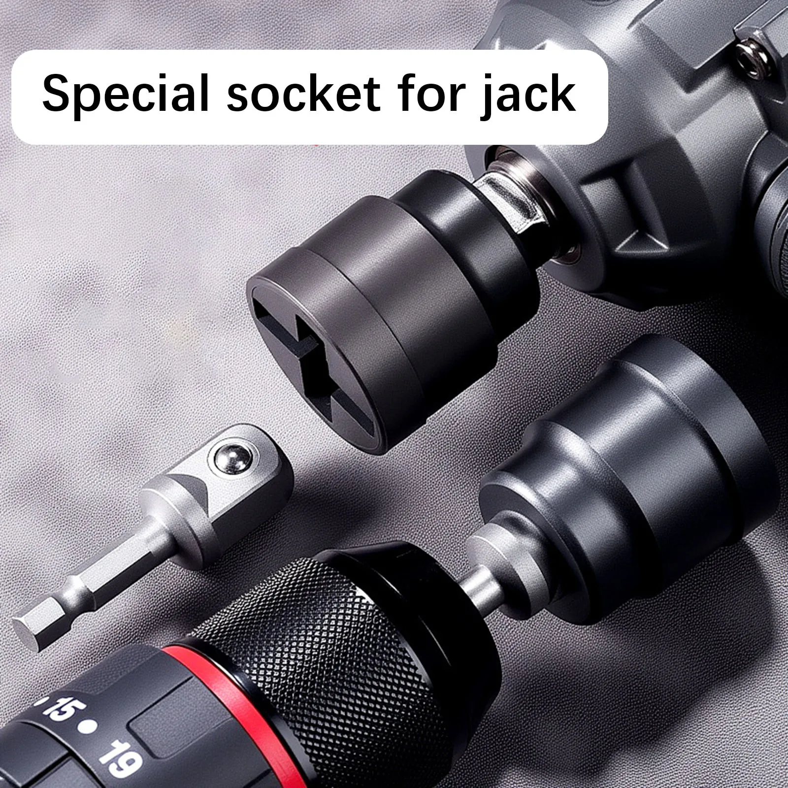 

Адаптер стабилизатора гнезда автомобильного домкрата для автомобиля, грузовика, поддержка автомобильного подъема, безопасная насадка для дрели