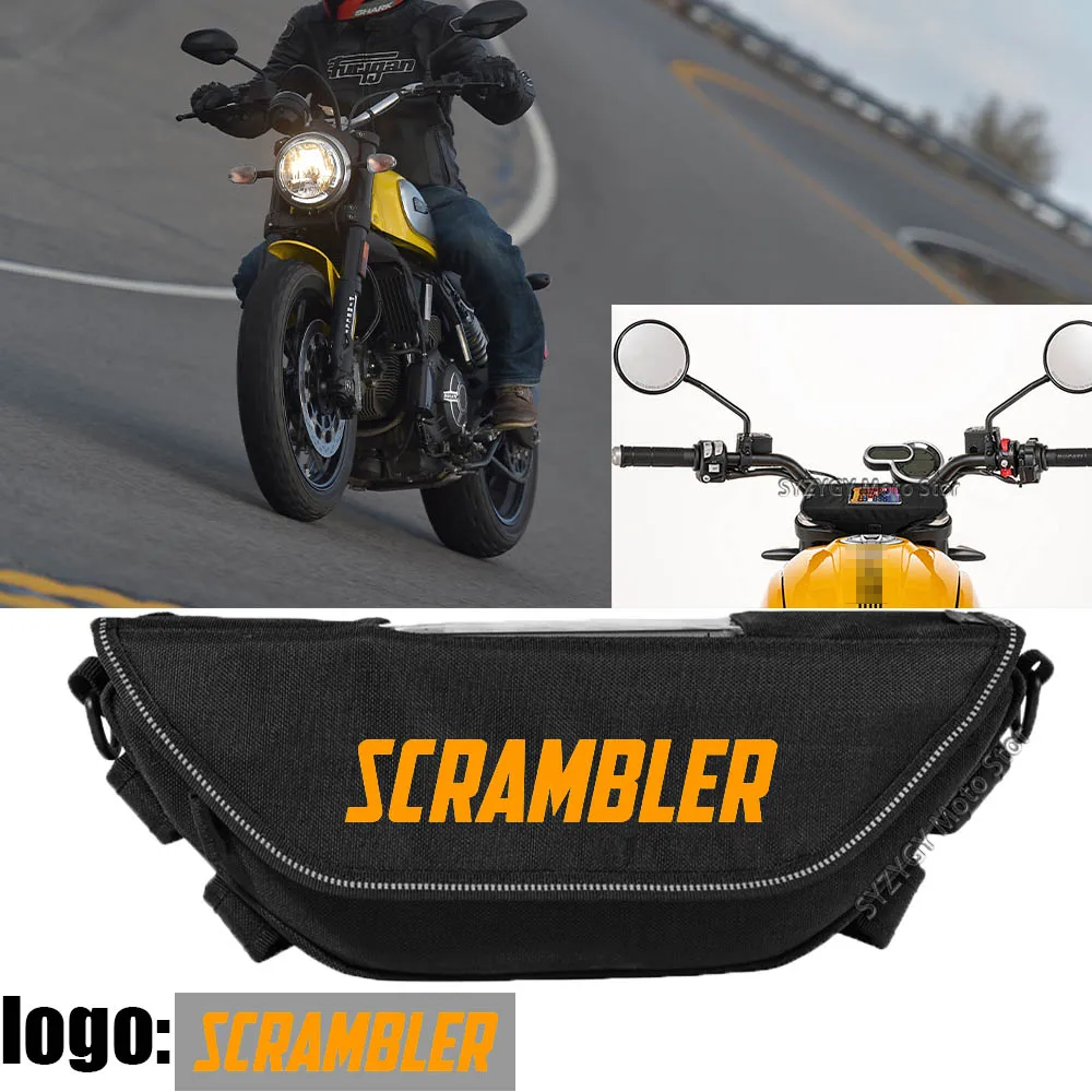 

Для Ducati Scrambler Urban Enduro 400, аксессуары для мотоциклов, сумка для инструментов, водонепроницаемая и пылезащитная Удобная дорожная сумка на руль