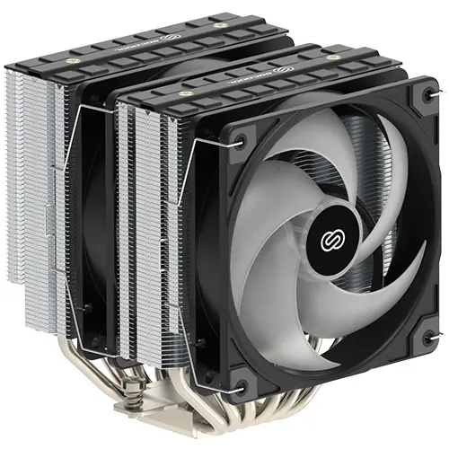 3RSYS Socoool RC1800 LITE Quiet Dual Tower Air Cooling CPU Cooler (Black)