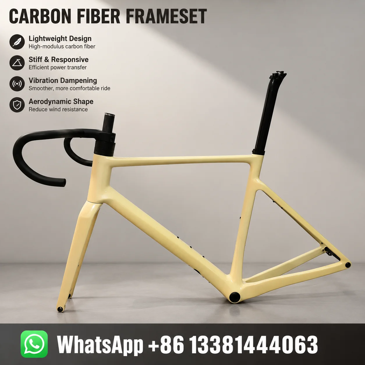 إطار دراجة جرافل من ألياف الكر - مراجعة Carbon Fork Gravel Disc Brake وسعره