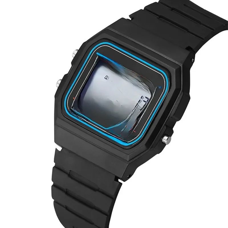 Sport LED montres numériques pour hommes Simple petit cadran carré montre électronique bracelet en Silicone mode décontracté montre pour hommes montre homme