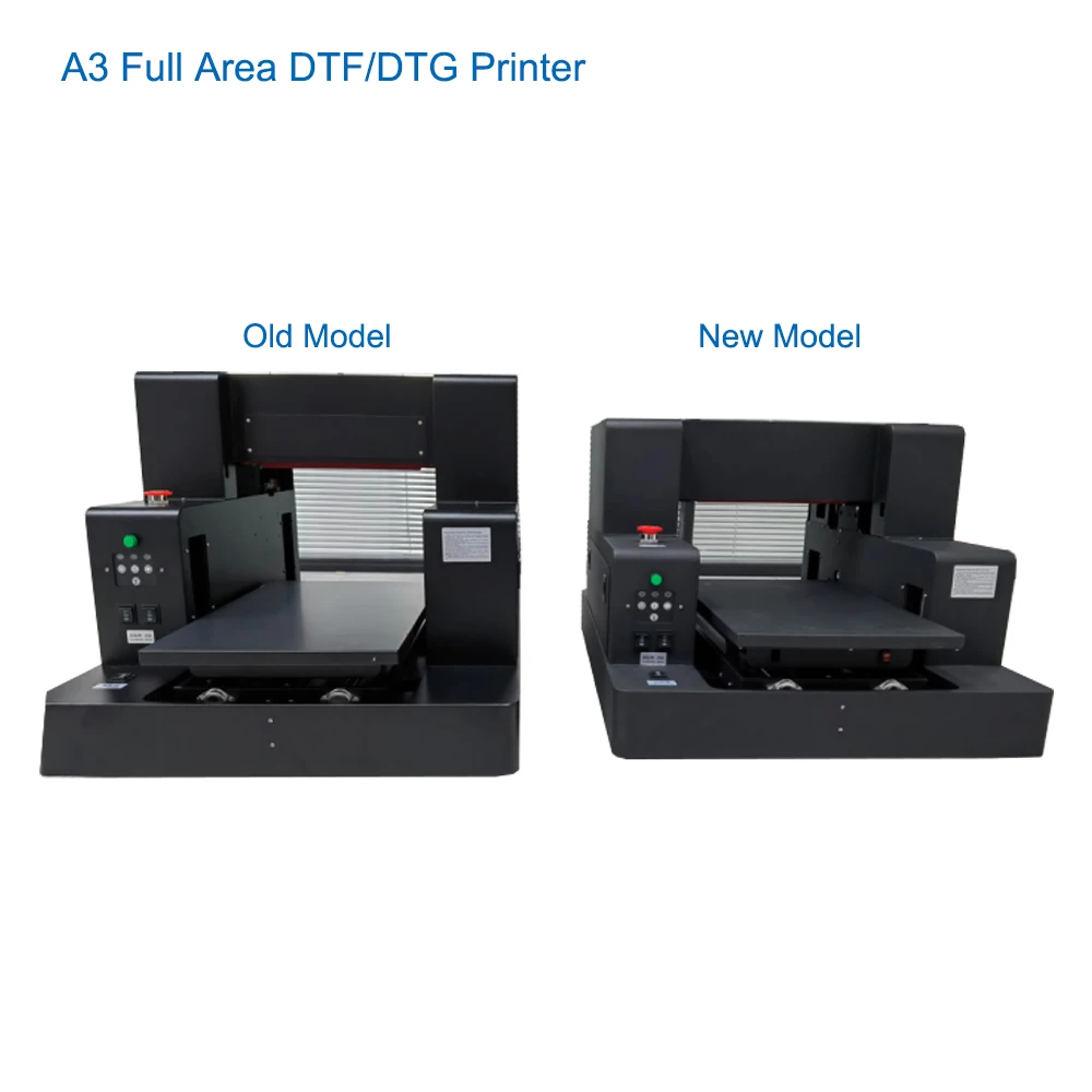 2022 New Upgraded A3 L805 DTF DTG Flatbed Printer Direct To Garment Dark Light Color T-Shirt