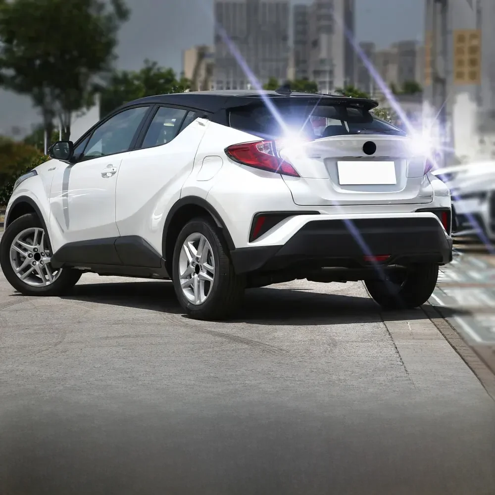 2 sztuki dla Toyota CHR C-HR 2016 2017 2018 2019 2020 2021 Żarówki LED Zewnętrzna lampa cofania Canbus bez błędów — zdjęcie 2