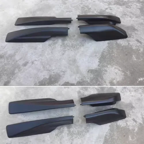 Imagen 2 del producto Cubierta de portaequipajes de techo de coche para Nissan Qashqai J10 Dualis 2006 ~ 2013 pieza de barra de equipaje extremo de riel tapa embellecedora accesorios de carcasa 2007 2008