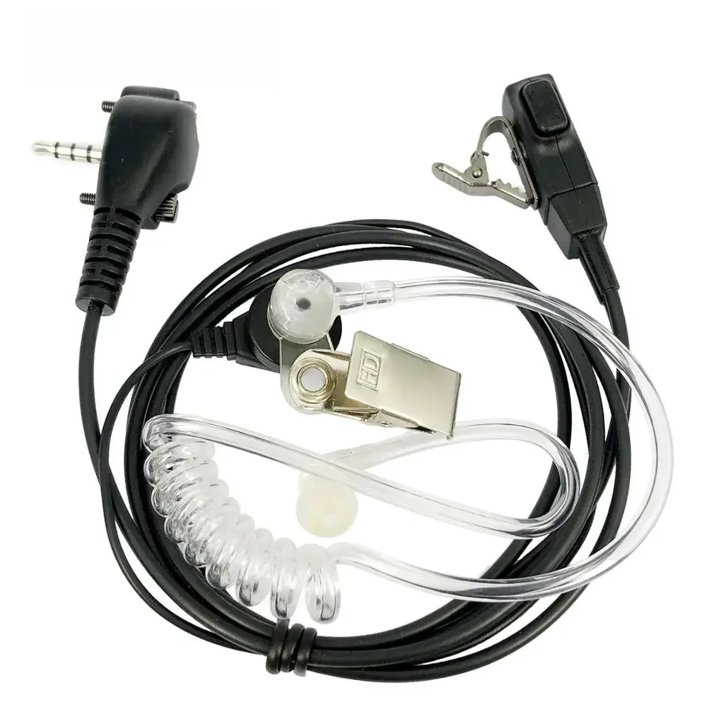 Zestaw słuchawkowy do Vertex Standard VX131 VX230 VX231 VX261 VX-1R VX-3R FT-60R Walkie Talkie Acoustic Air Tube PTT 3.5mm — zdjęcie 2