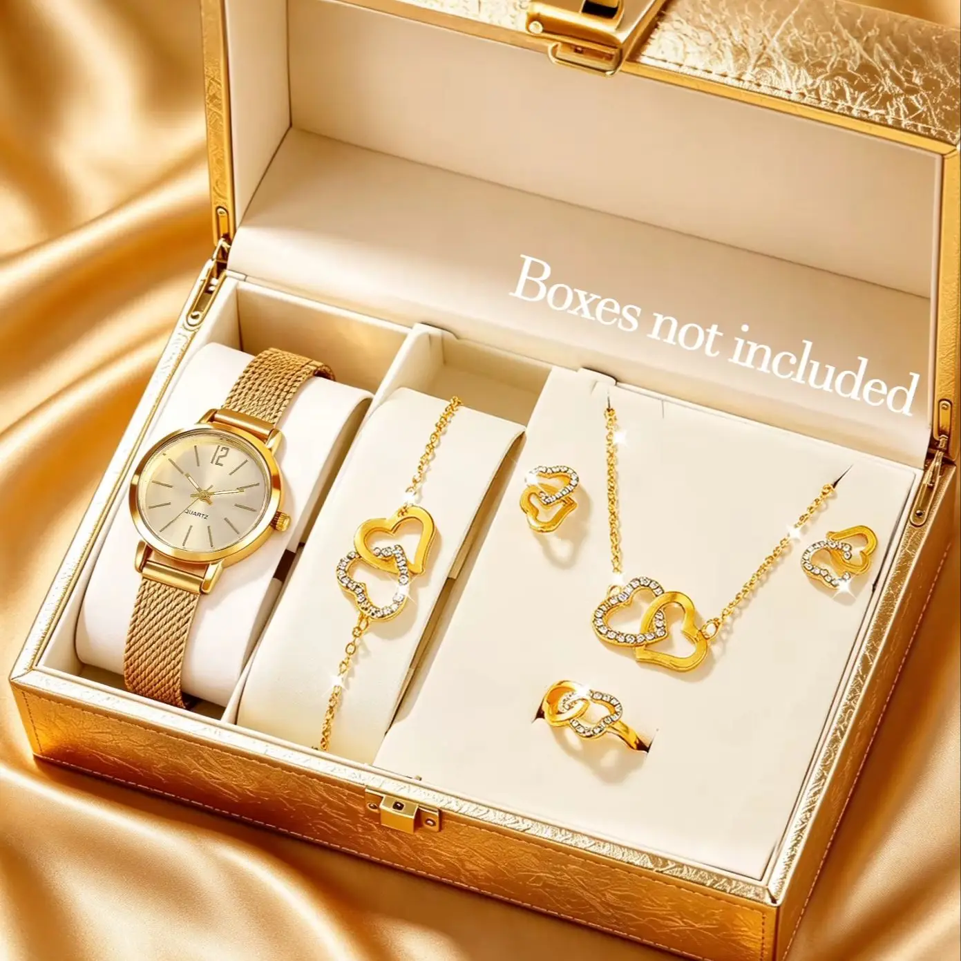 6-Piece Set of Light Luxury Mi - огляд і ціна Luxury Watch Gift For Her