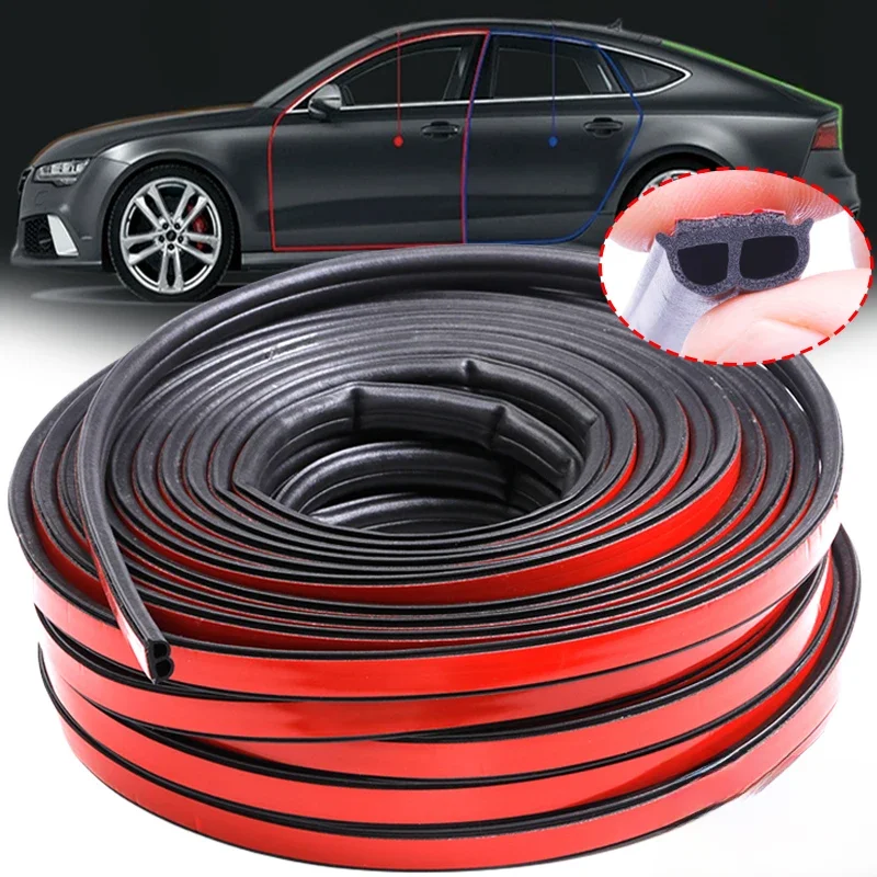 Bande d'étanchéité Anti-poussière insonorisée pour porte de voiture, bande d'étanchéité universelle pour porte de voiture, isolation phonique, Epdm, camion, voiture, joints étanches en caoutchouc