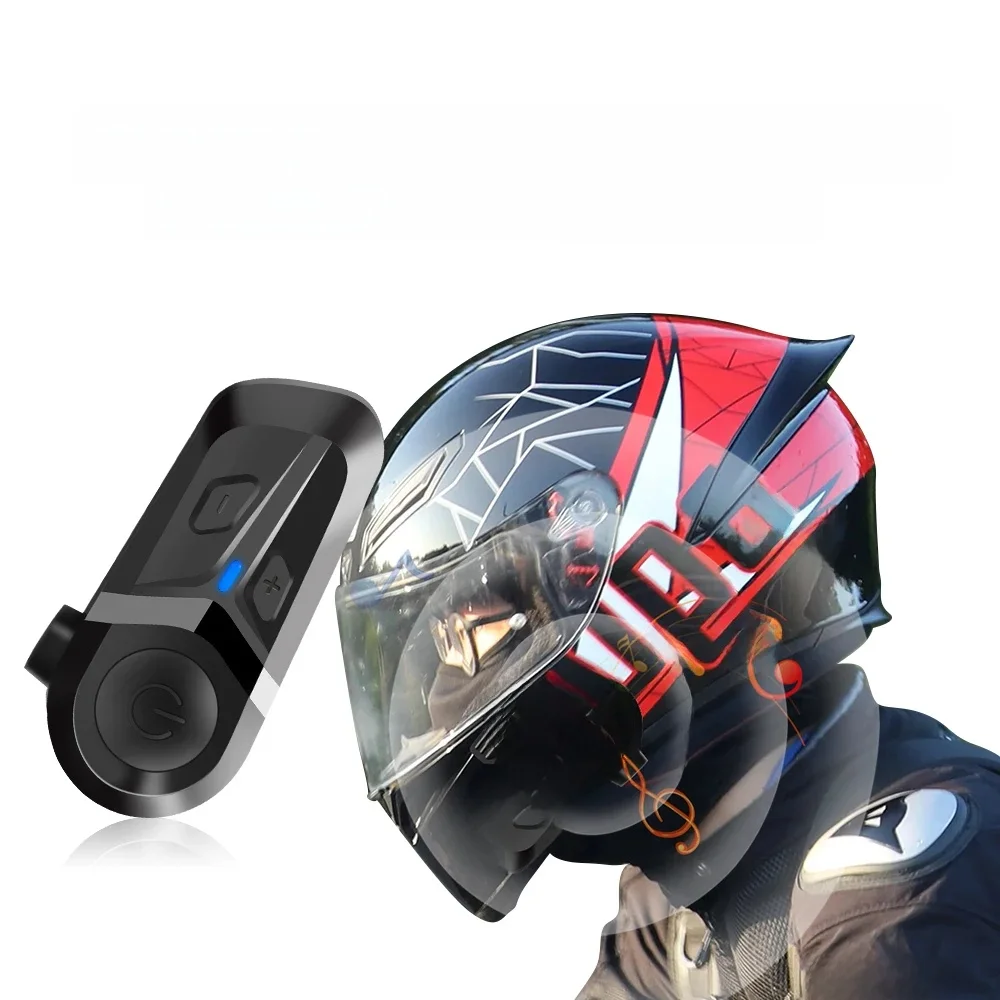 AliExpress NONE Smartgoor Motorcycle Helmet Headset Bluetooth 5.3 Headphones Wireless Motor Headset Bike Earphone Handsfree Stereo Earbud