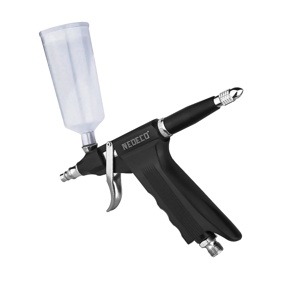 Pistolet de contrôle de peinture à l\'air à gâchette, aérographe professionnel pour la peinture de carrosserie et de voiture, les arts des ongles, la