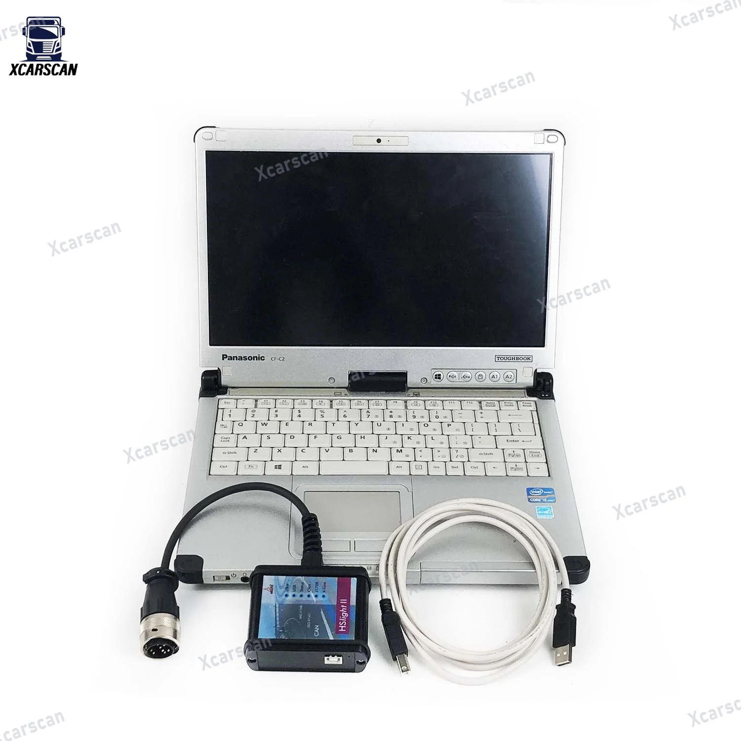 Diesel Diagnostic Tool DEUTZ HS light II SerDia 2000 Support CAN DEUTZ Diagnostic Tool heavy duty diagnostic tool CFC2 Laptop