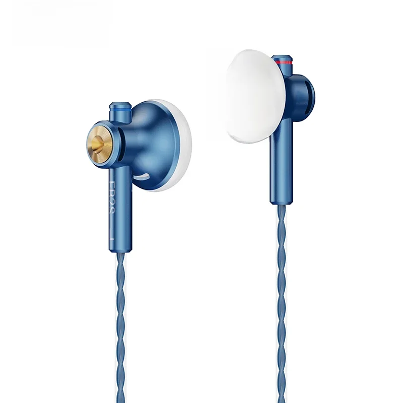 NICEHCK EB2S PRO 3.5/4.4mm mikrofon z wtyczką płaska główka słuchawki douszne HIFI przewodowe słuchawki 15.4mm membrana LCP dynamiczny zestaw słuchawkowy do muzyki wokalnej — Zdjęcie 2 z 2