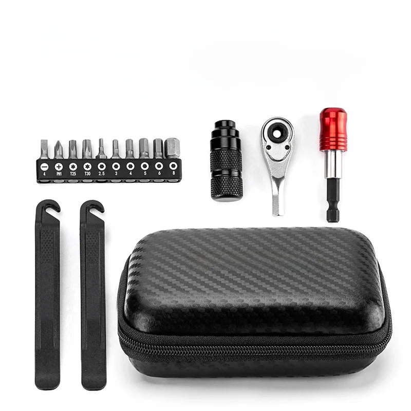 AliExpress ROCKBROS Bike Repair Tool Kits 72 Tooth Ratchet Wrench Set Portable Torque Screwdriver Lightweight Bicycle Maintenance Tool