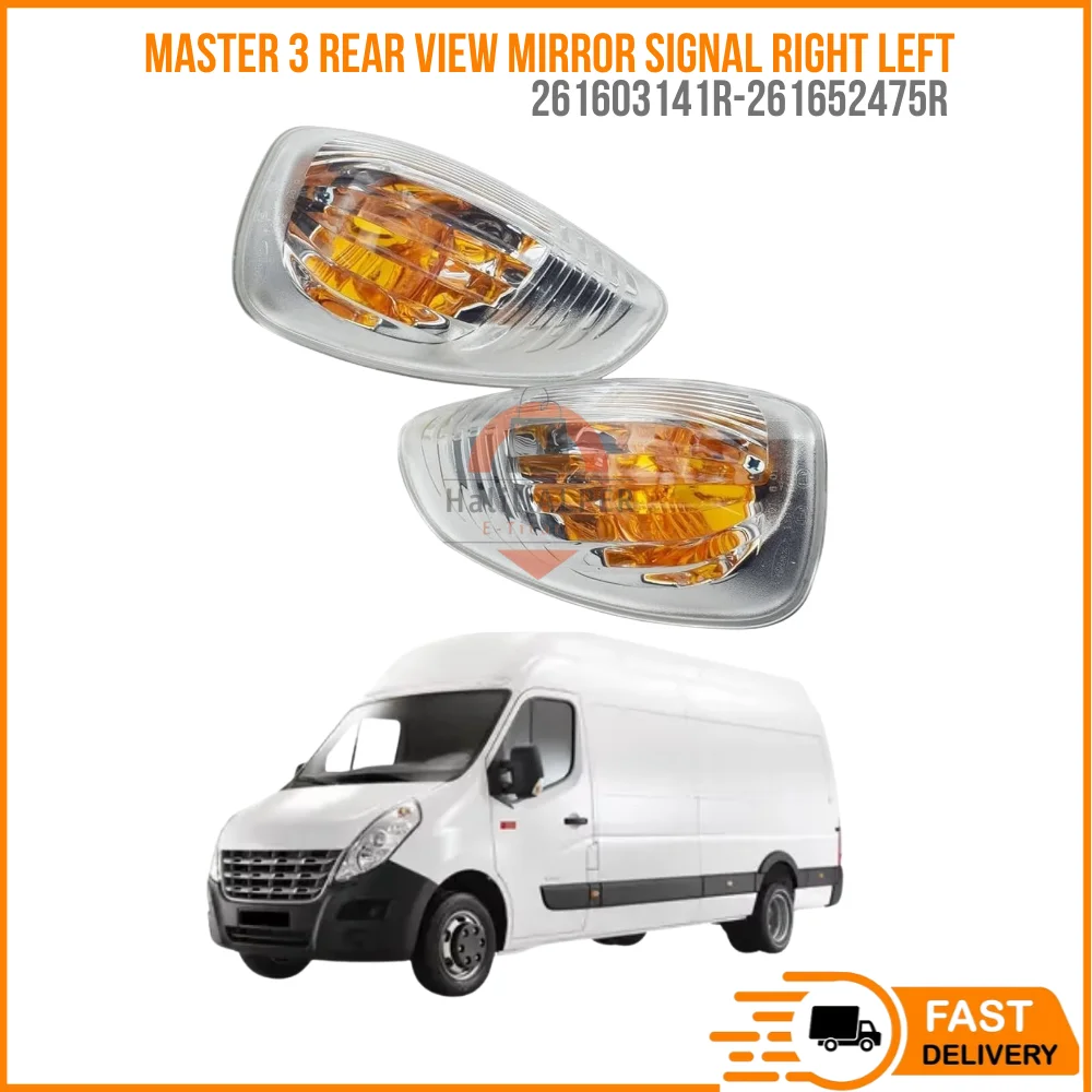 For Master 3 rear view mirror signal right left set white Oem 261603141R-261652475R fast delivery high quality reasonable price