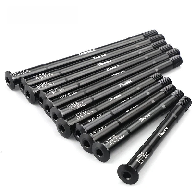 AliExpress DEEMOUNT Lightweight Thru Axles M12*P1.5 L120-181mm for Bike Front Rear Fork Dropout Spacing 100/142/148mm CNC-machined Hub Through Shaft