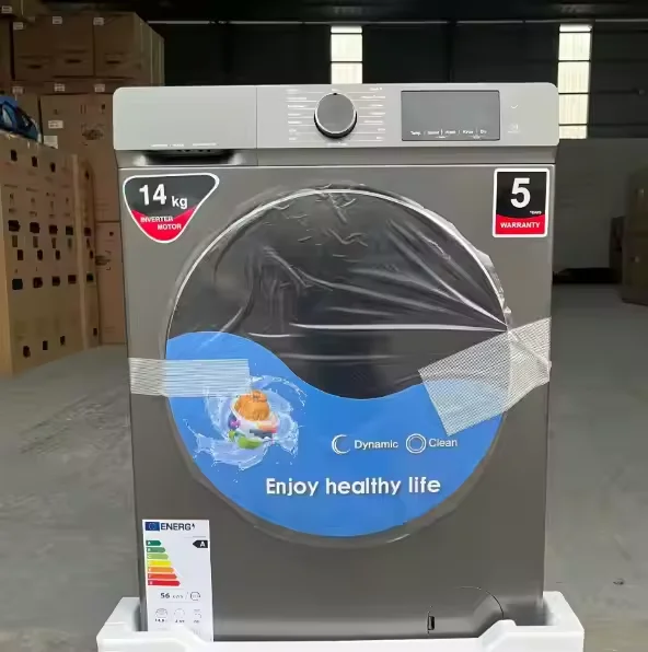 Washing and Dry Machine, 2-in-1 Fully Automatic, Electric Stainless Steel, 220V 1900W, Sturdy Zinc Plate Material, capacity 14kg