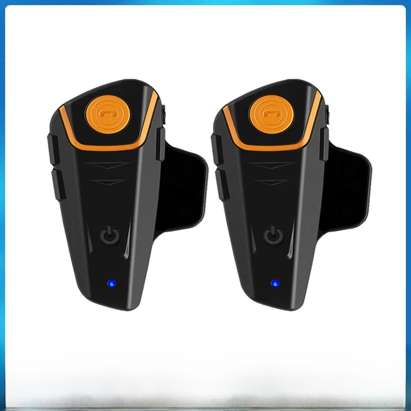 BT-S2NS Motorhelm BT Headset Intercom Moto Waterdichte Multi BT Interphone 1000M Interfones MP3 FM Intercomunicador - afbeelding 2