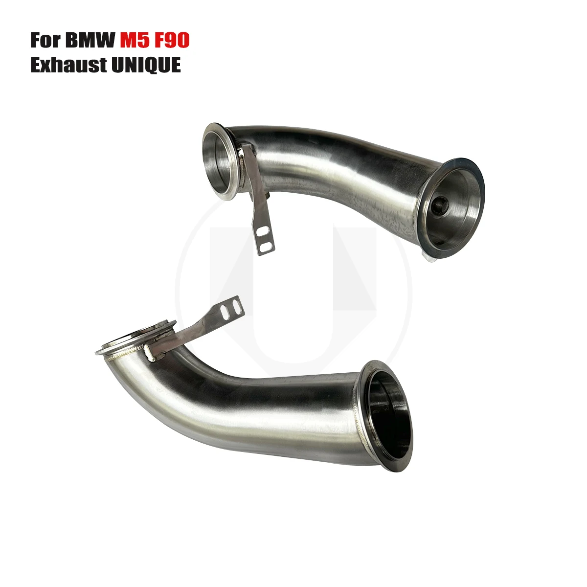 

UNIQUE For 2017-2023 BMW m5 F90 S63 V8 4.4T without cat downpipe With insulator downpipe without cat exhaust pipe