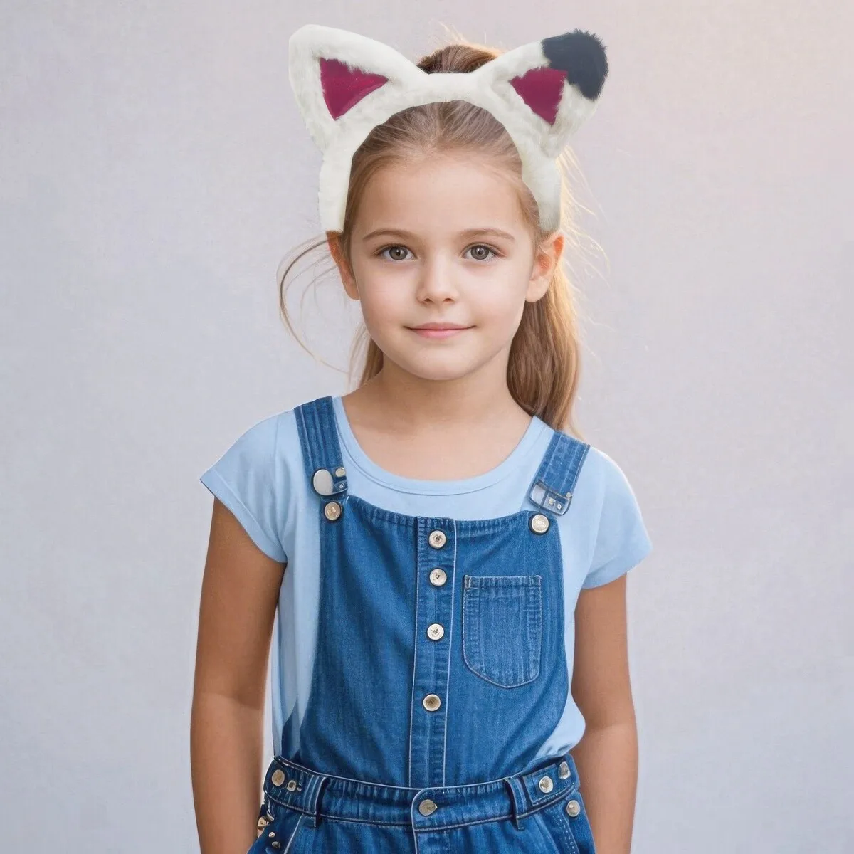 غابي دمية عقال جميل هريرة آذان القط أفخم الشعر هوب تأثيري أنيمي شخصية هيرباند فتاة هالوين هدية الكريسماس #5