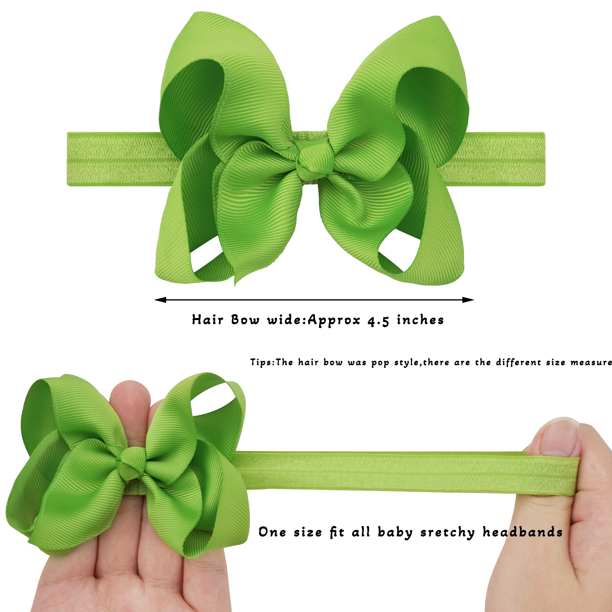 10/20PCS Baby Girl Headband Cute Baby Elastic Hair Band Newborn Toddler Headband Headwear Kids Accessories