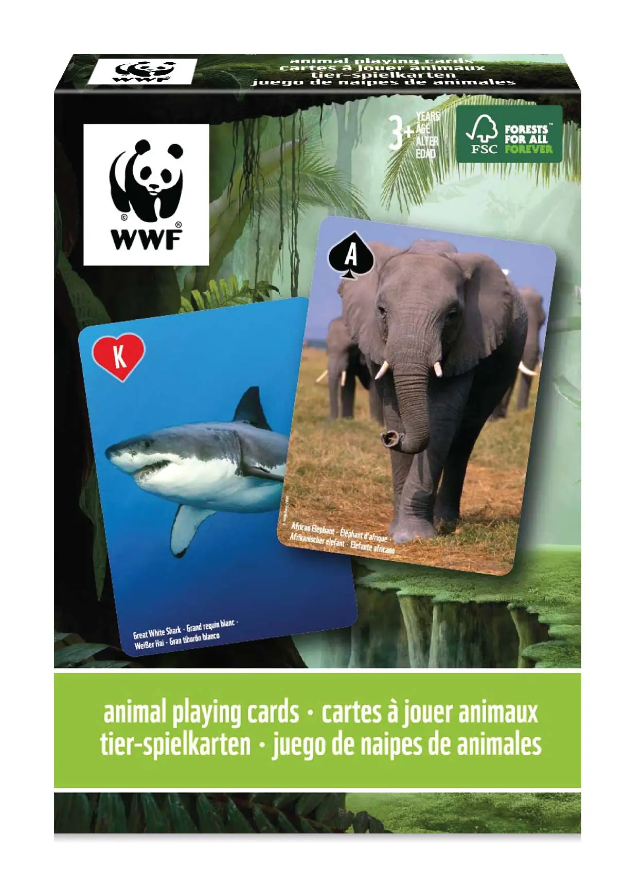 WWF animal letters 52 letters