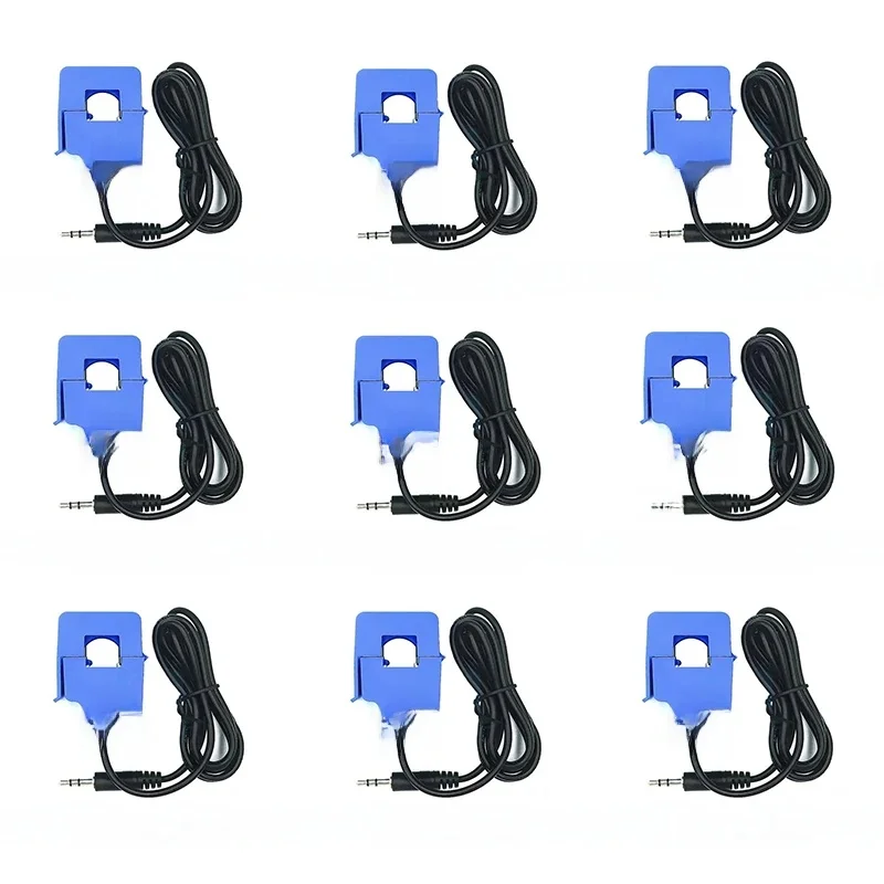 1 sztuk SCT-013-000 5A 10A 20A 30A 50A 100A 50MA 1V 1% nieinwazyjny przekładnik prądowy z dzielonym rdzeniem czujnik prądu AC — zdjęcie produktu 7