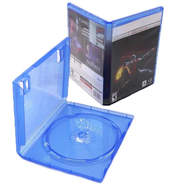Étui de jeu CD, boîte de protection Compatible avec Ps5 / Ps4, support de disque de jeu, disques CD DVD, couvercle de boîte de rangement, livraison directe, 1 pièce