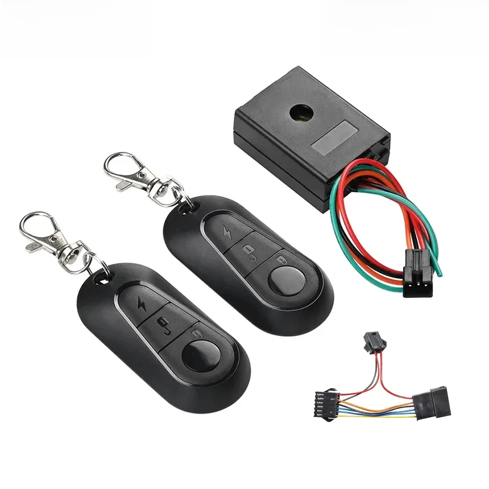 AliExpress 36V-72V Alarm Anti-Theft Bell Safety Remote Control E-Bike for Kugoo M4 Electric Scooter Anti-Theft